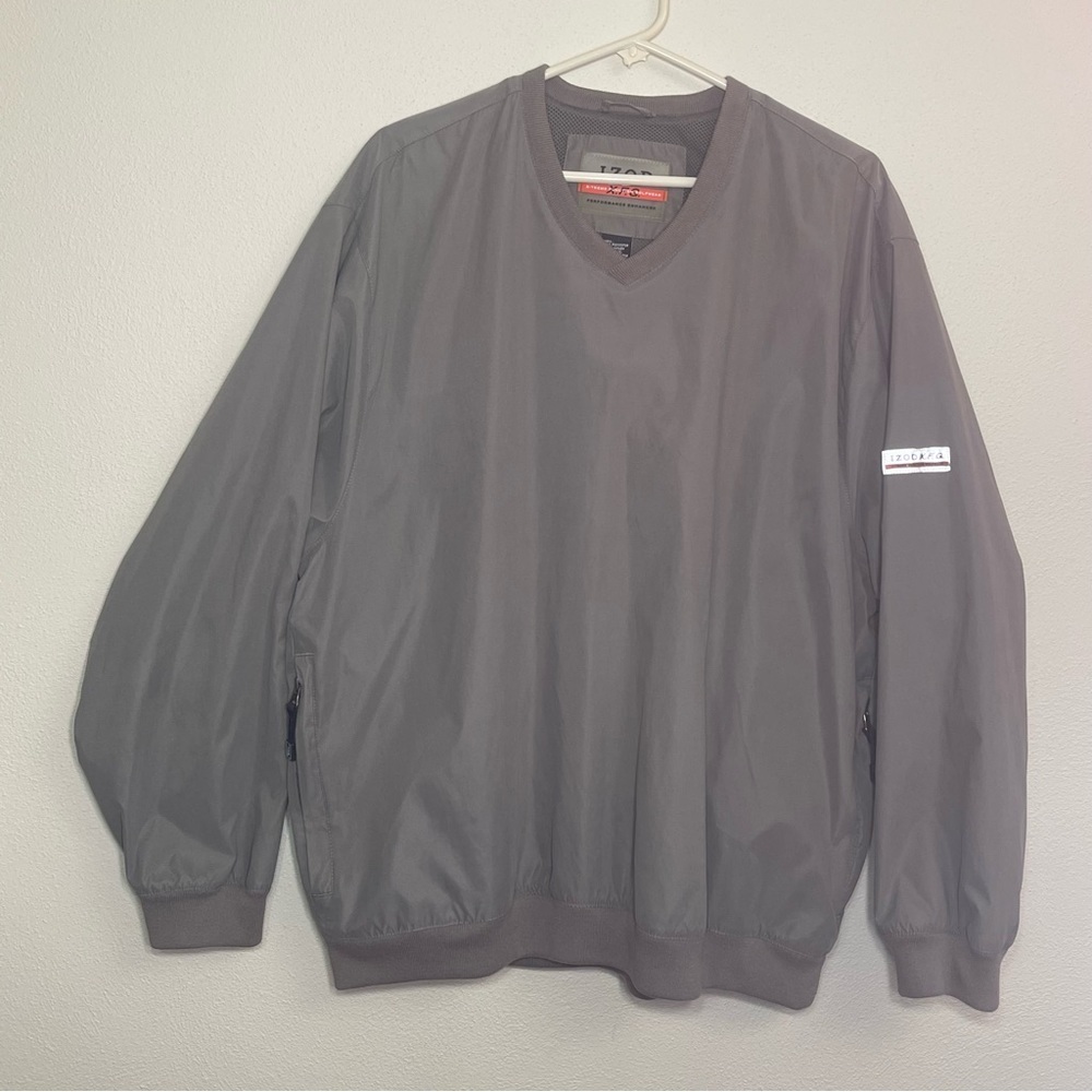 Izod X-Treme Function Golfwear Golf Pullover Windbreaker Size Large